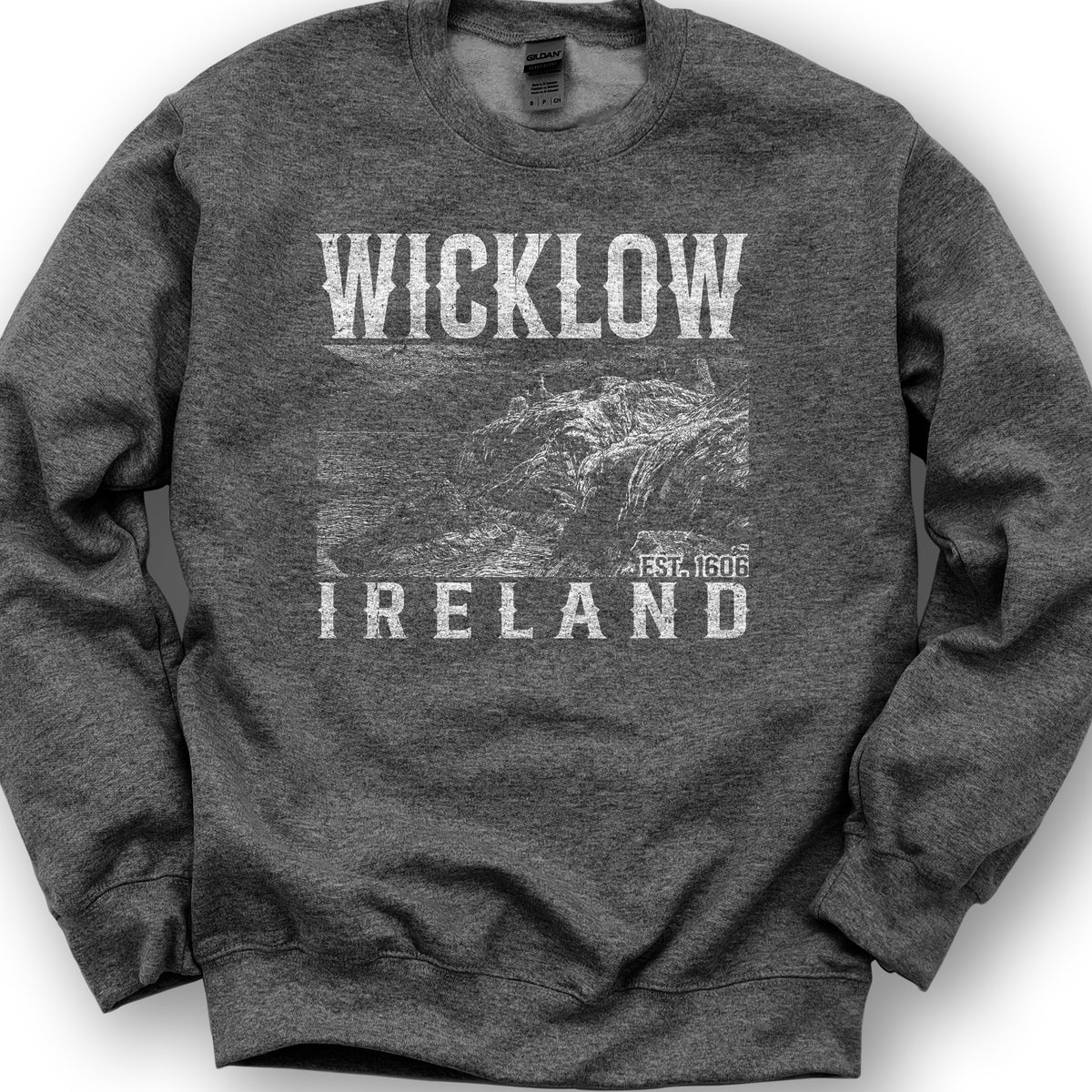 Wicklow Ireland Sweatshirt - Dark Heather