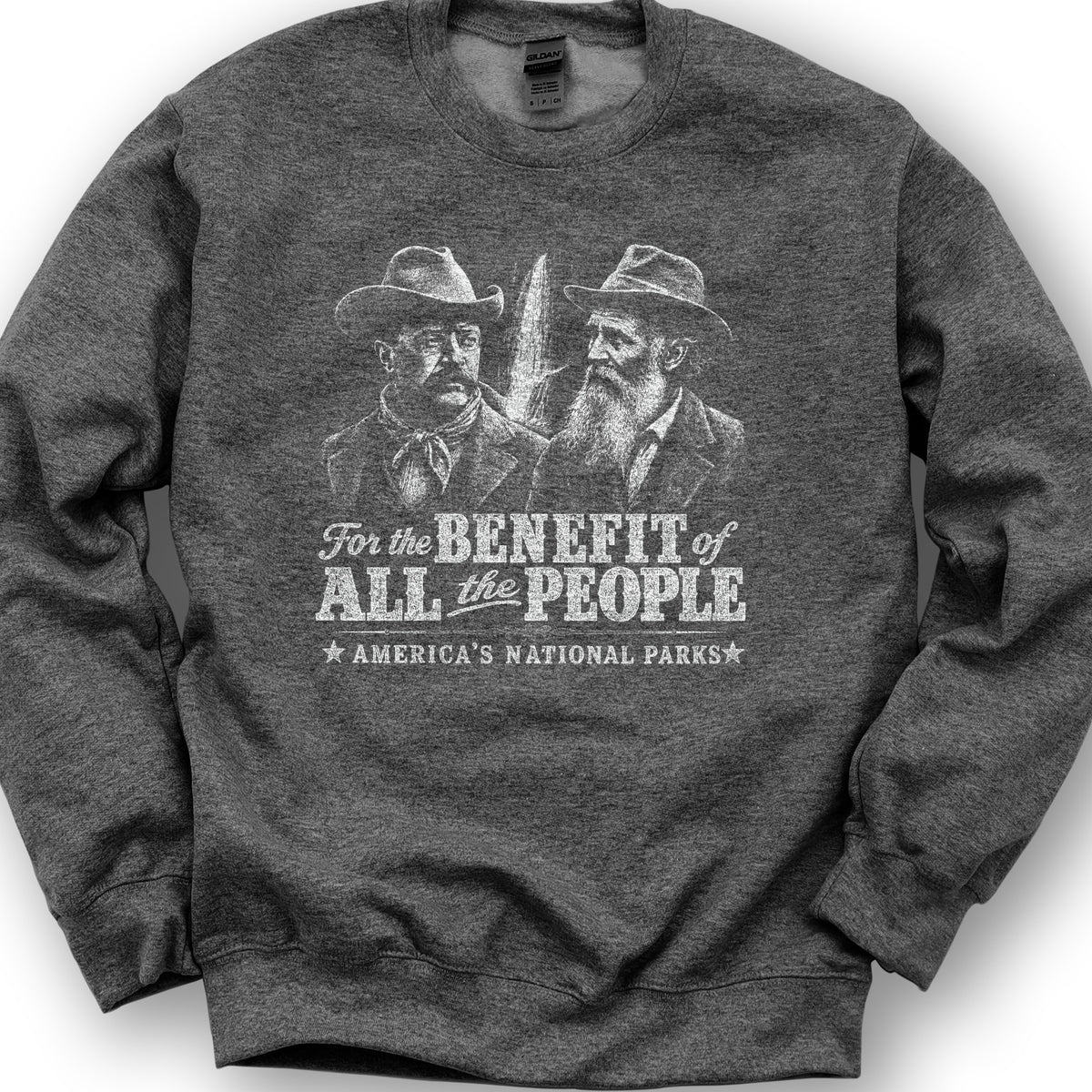 Roosevelt and Muir Sweatshirt - Dark Heather