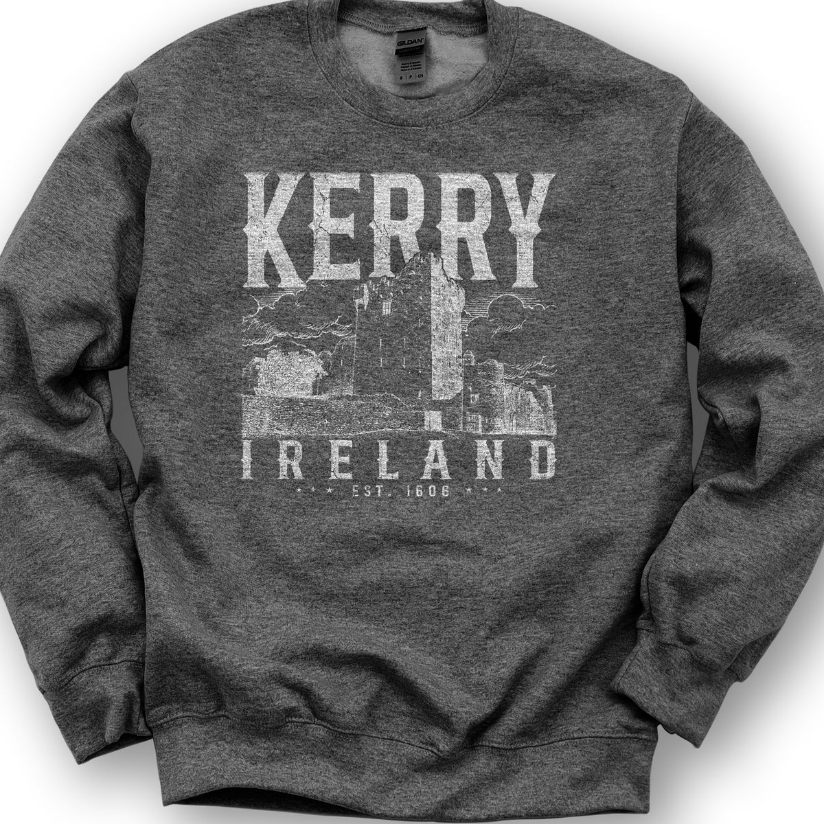 Kerry Ireland Sweatshirt - Dark Heather
