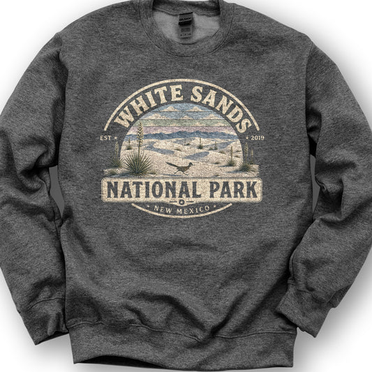 White Sands Medallion Sweatshirt - Dark Heather