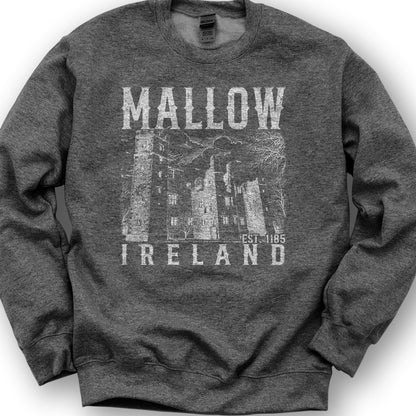 Mallow Ireland Sketch Sweatshirt - Dark Heather
