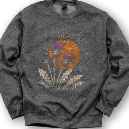 Thistle Sunset Sweatshirt - Dark Heather