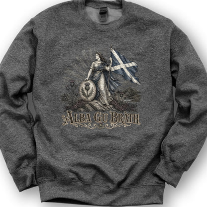Alba Hero Sweatshirt - Dark Heather