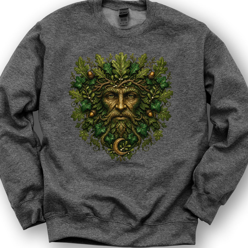 Green Man Moon Sweatshirt – Isle & Glen