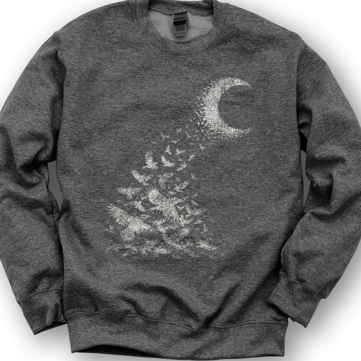 Midnight Crows Sweatshirt - Dark Heather