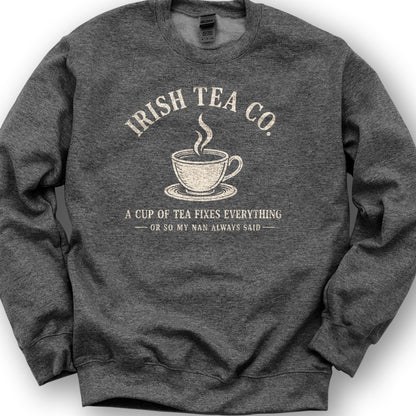 Irish Tea Company Sweatshirt - Dark Heather