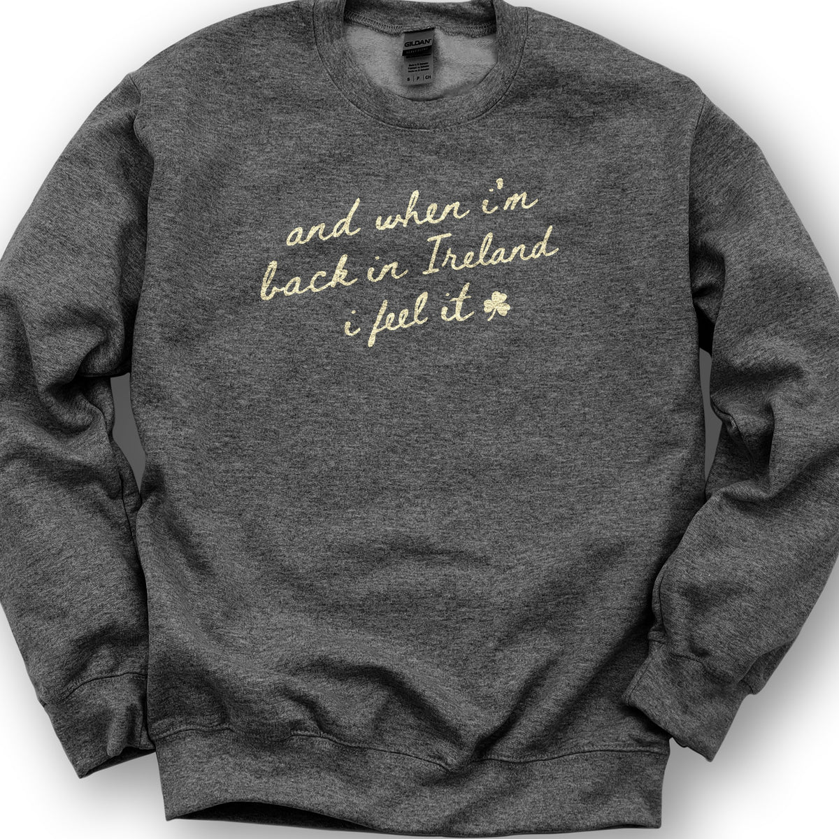 Back In Ireland Sweatshirt - Dark Heather