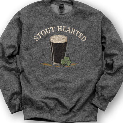 Stout Hearted Sweatshirt - Dark Heather