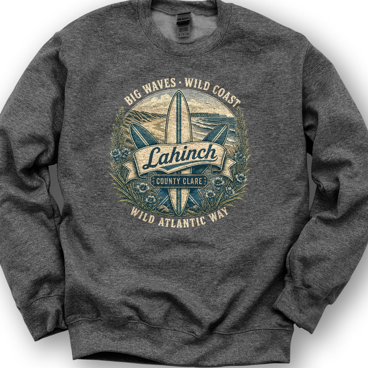 Lahinch Ireland Surf Sweatshirt