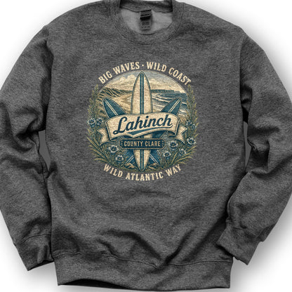 Lahinch Ireland Surf Sweatshirt