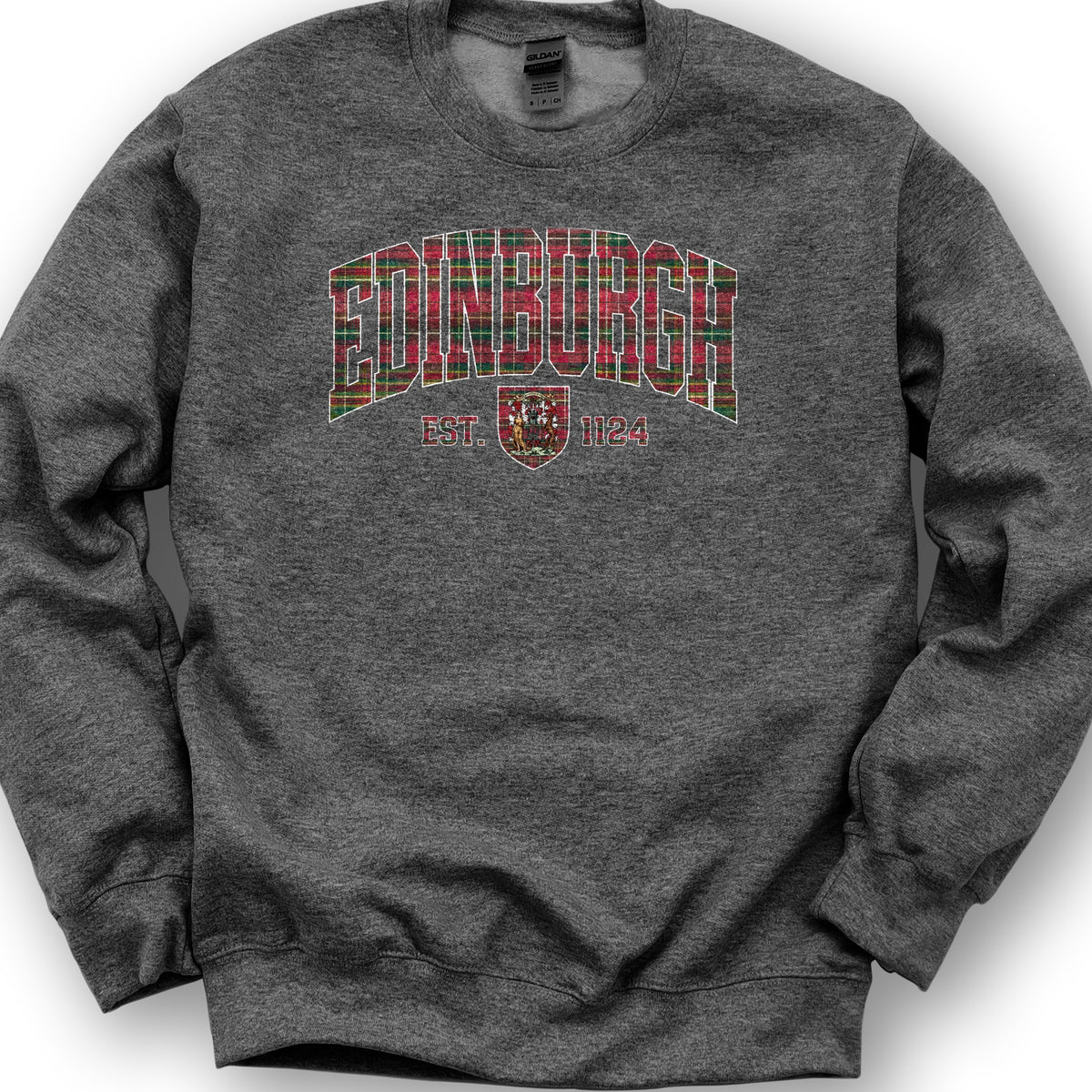 Edinburgh Varsity Sweatshirt - Dark Heather