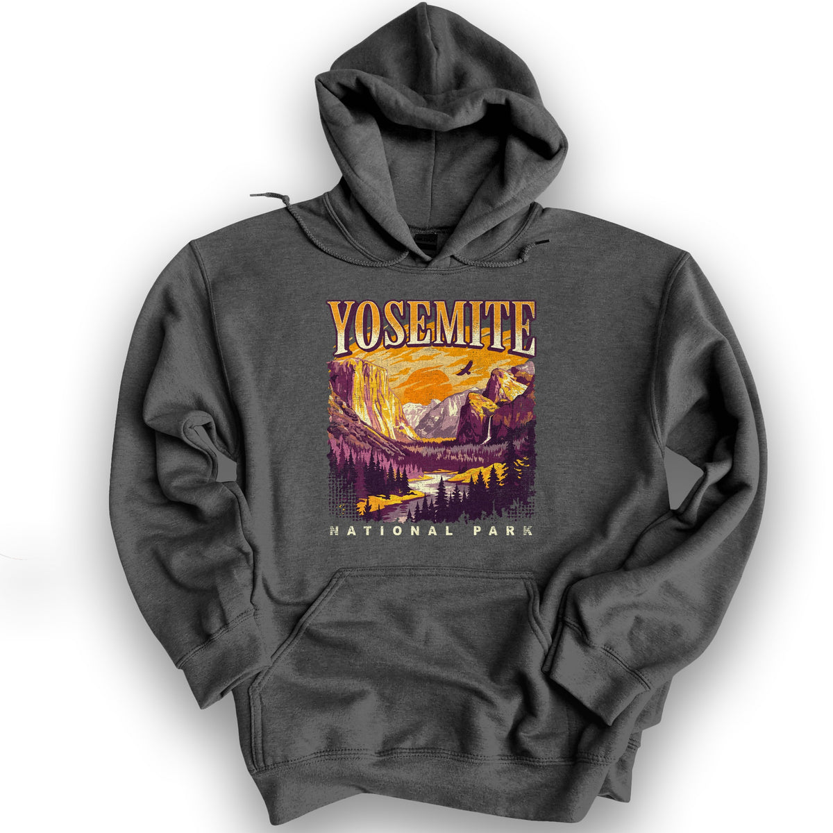 Yosemite Purple Haze Hoodie - Dark Heather