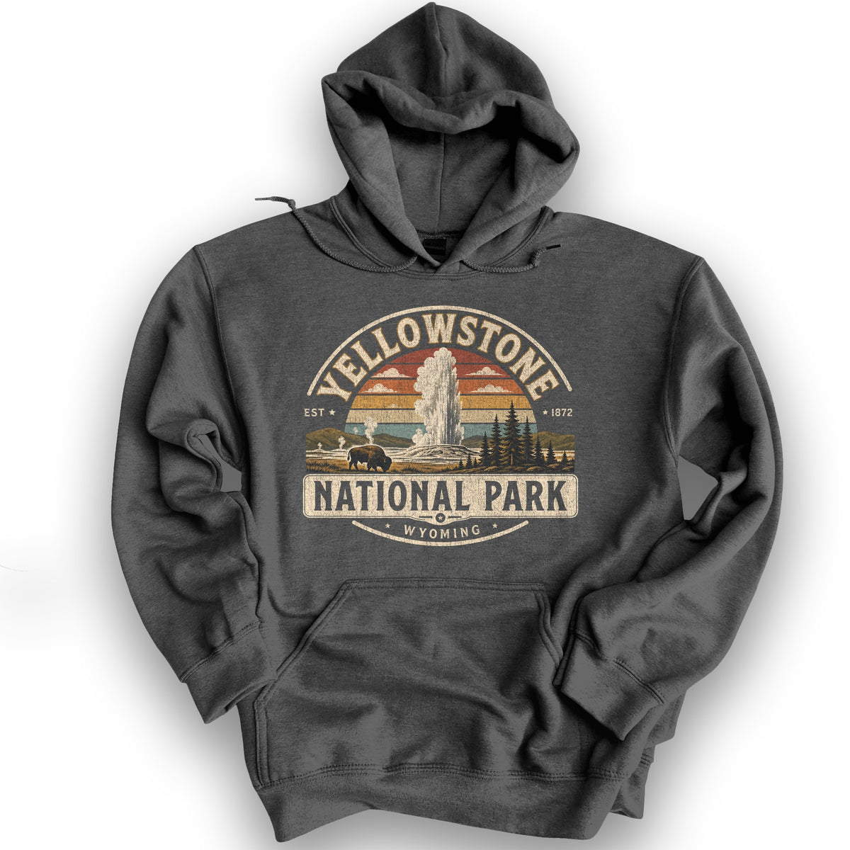 Yellowstone Medallion Hoodie - Dark Heather