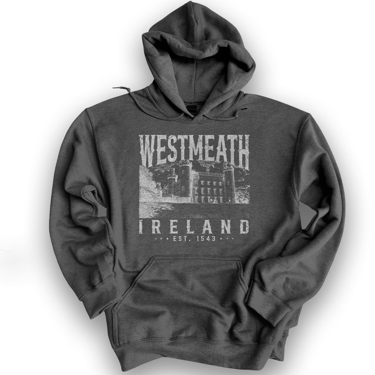 Westmeath Ireland Hoodie - Dark Heather