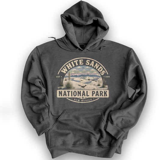 White Sands Medallion Hoodie - Dark Heather