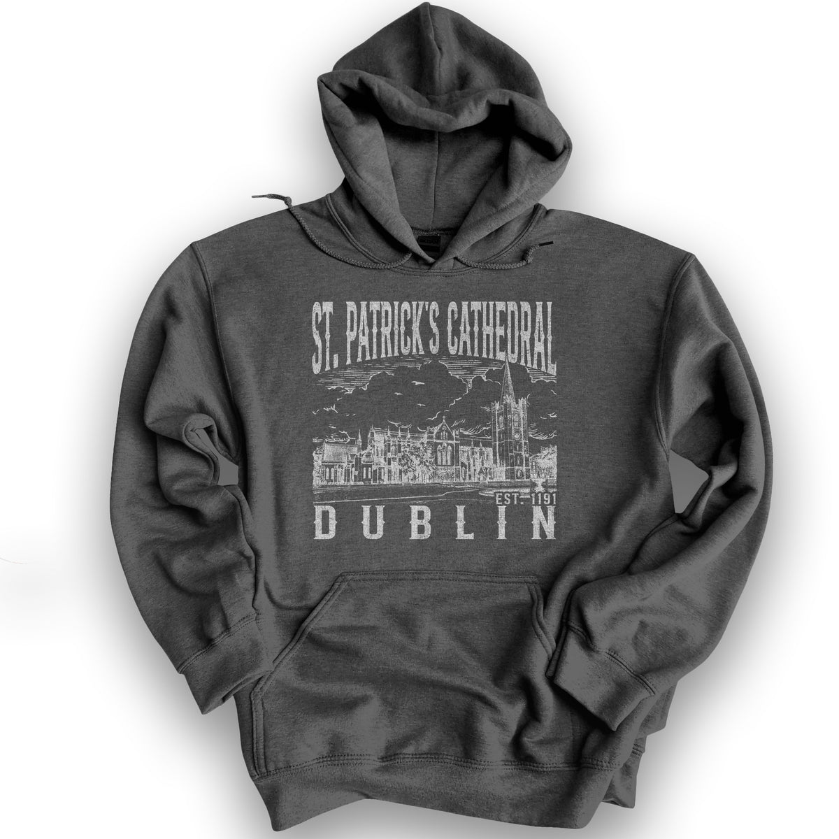 St. Patrick's Dublin Hoodie - Dark Heather