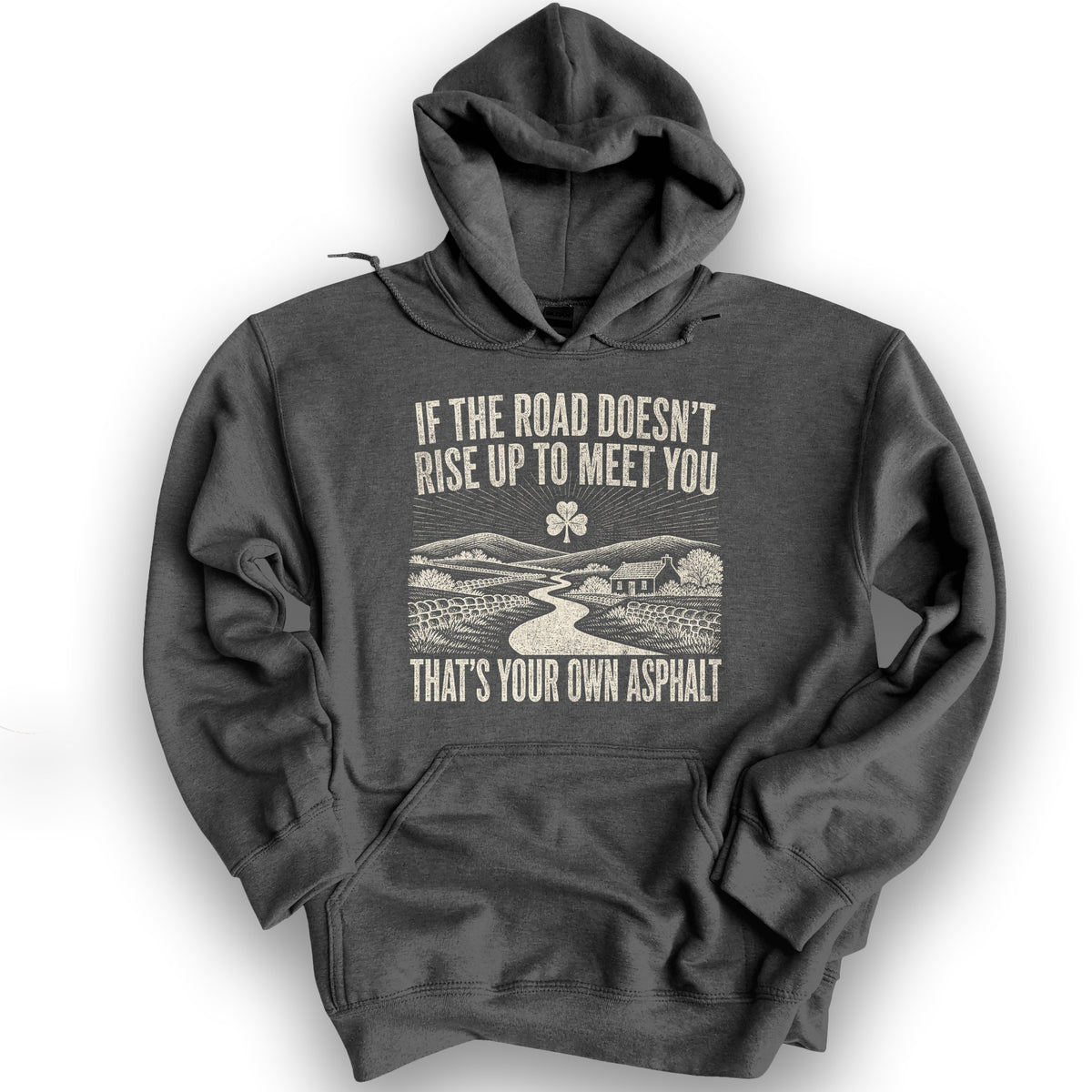 That's Your Own Asphalt Hoodie - Dark Heather