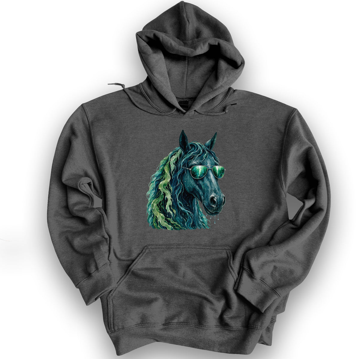 Cool Kelpie Hoodie - Dark Heather