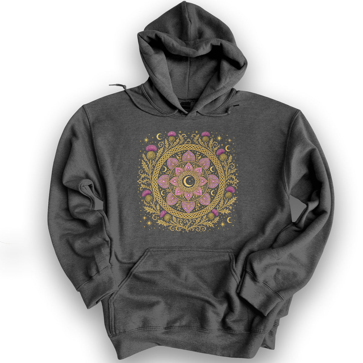 Thistle Moon Mandala Hoodie