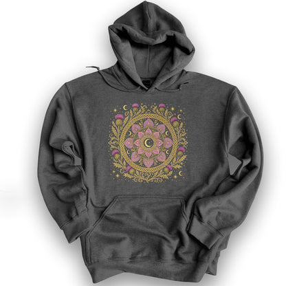 Thistle Moon Mandala Hoodie