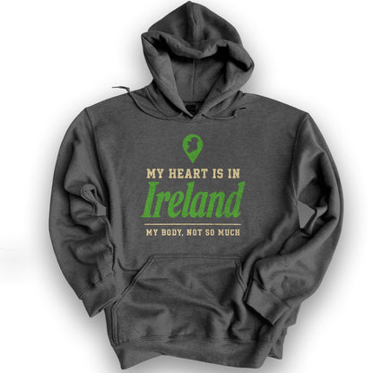 Heart Ireland Location Hoodie