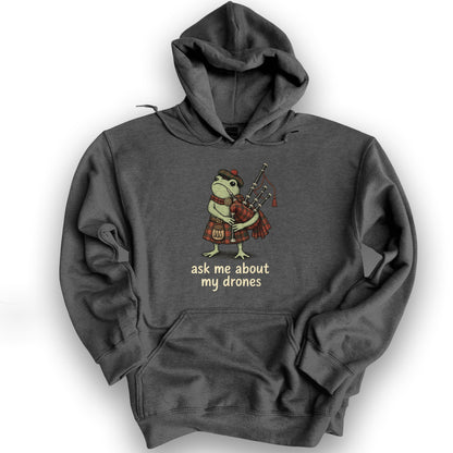 Bagpipe Frog Hoodie