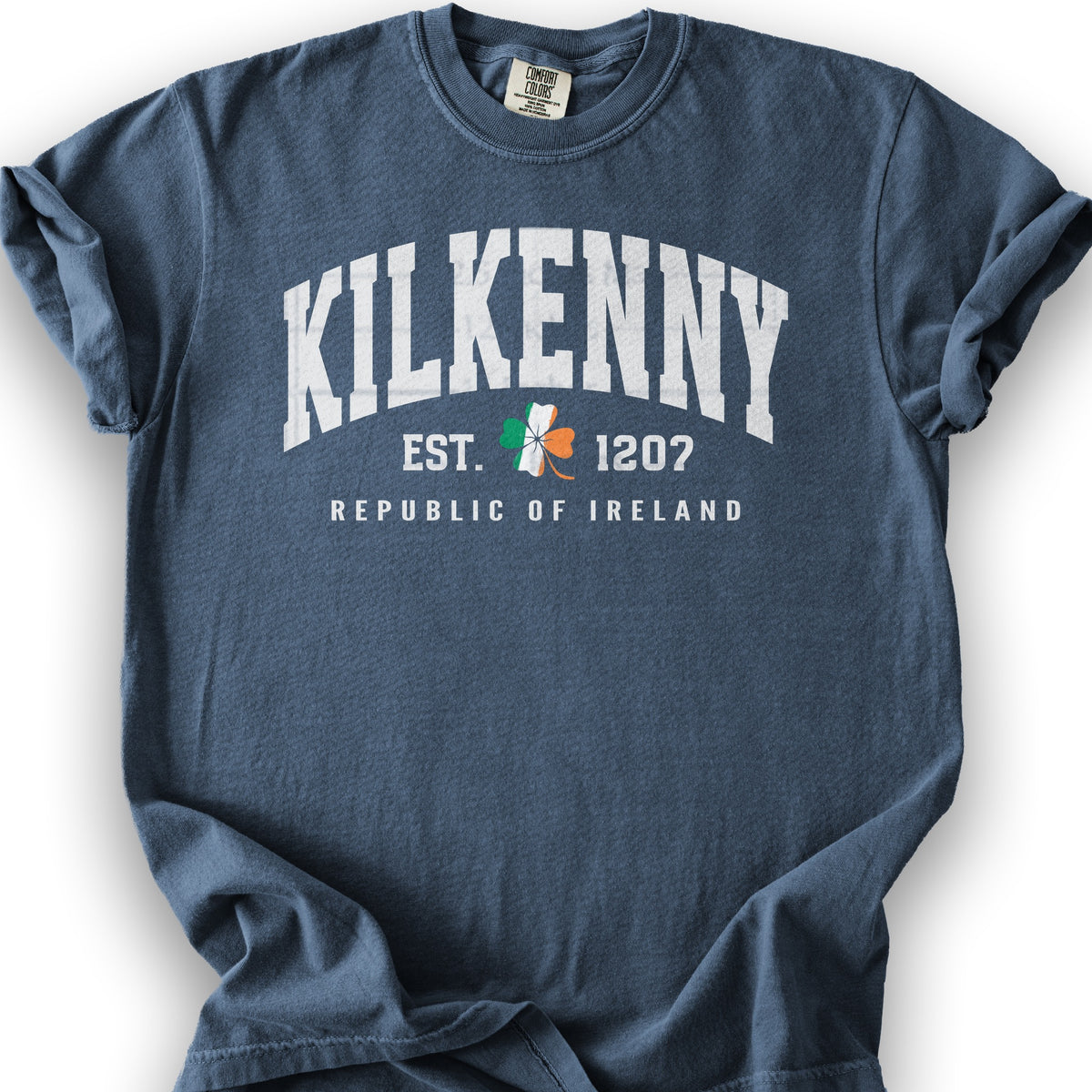 Kilkenny Varsity Flag T-Shirt - Denim