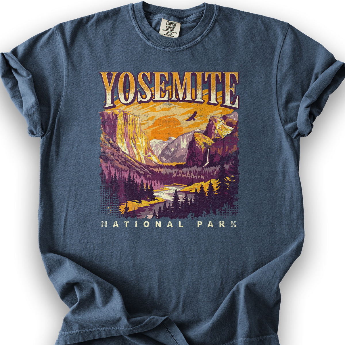 Yosemite Purple Haze T-Shirt - Denim
