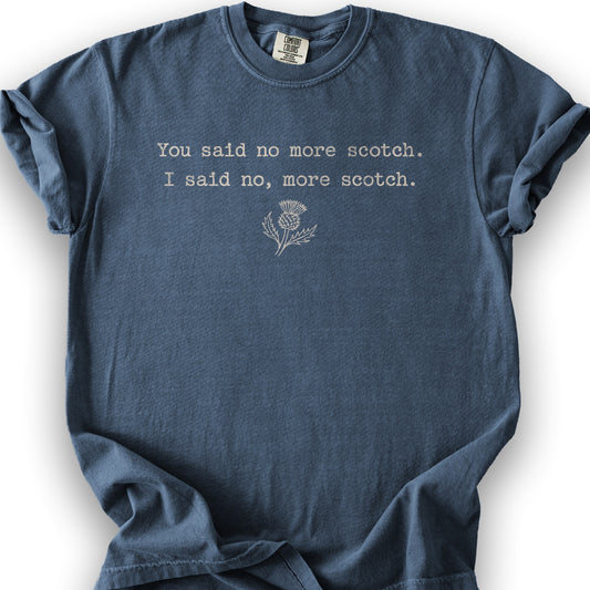 No More Scotch T-Shirt - Denim