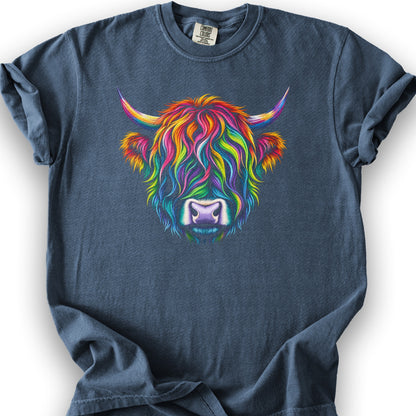 Color Glow Coo T-Shirt - Denim