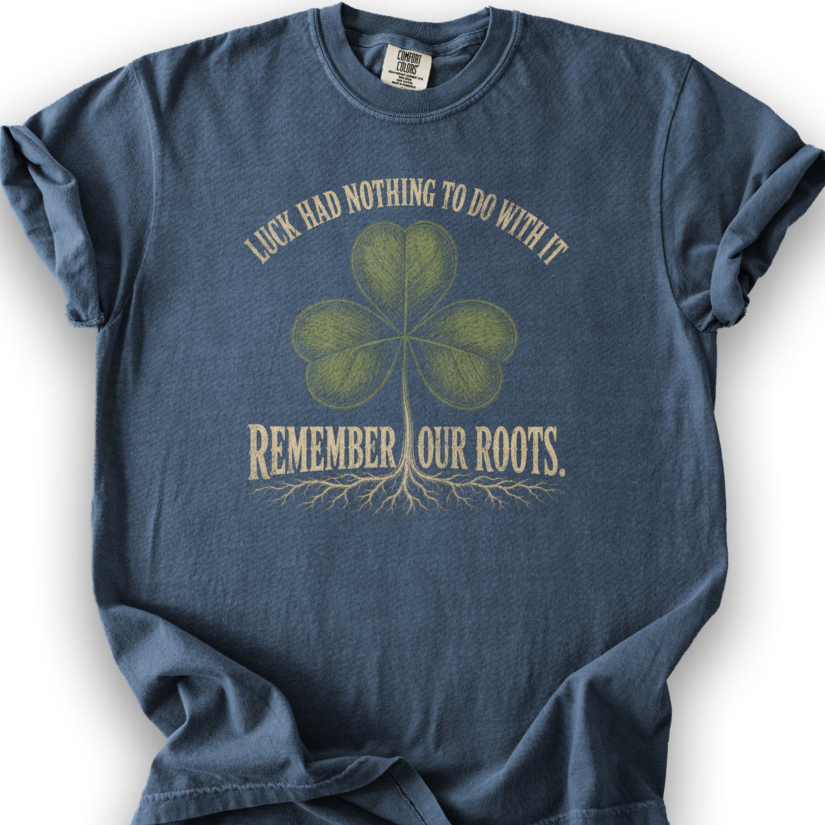 Remember Our Roots T-Shirt - Denim