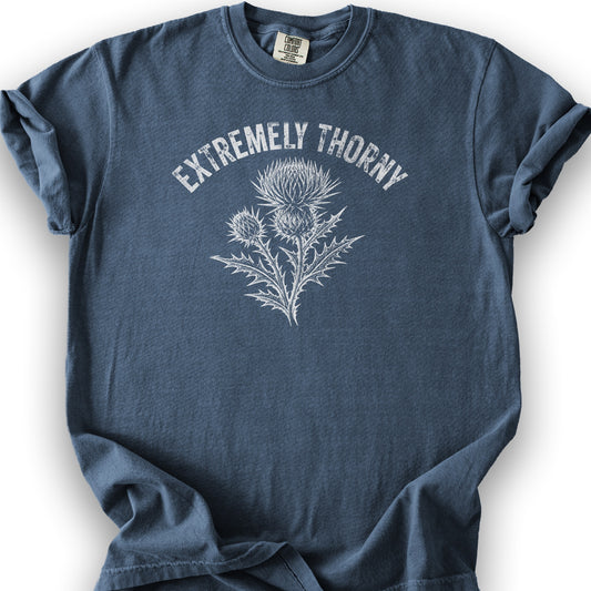 Extremely Thorny T-Shirt - Denim