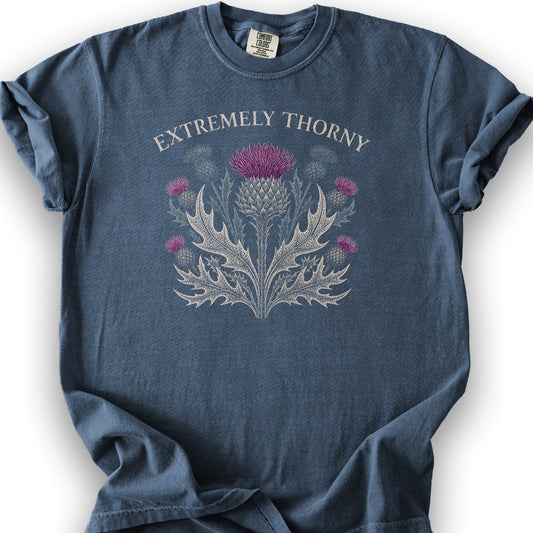 Extremely Thorny T-Shirt - Denim