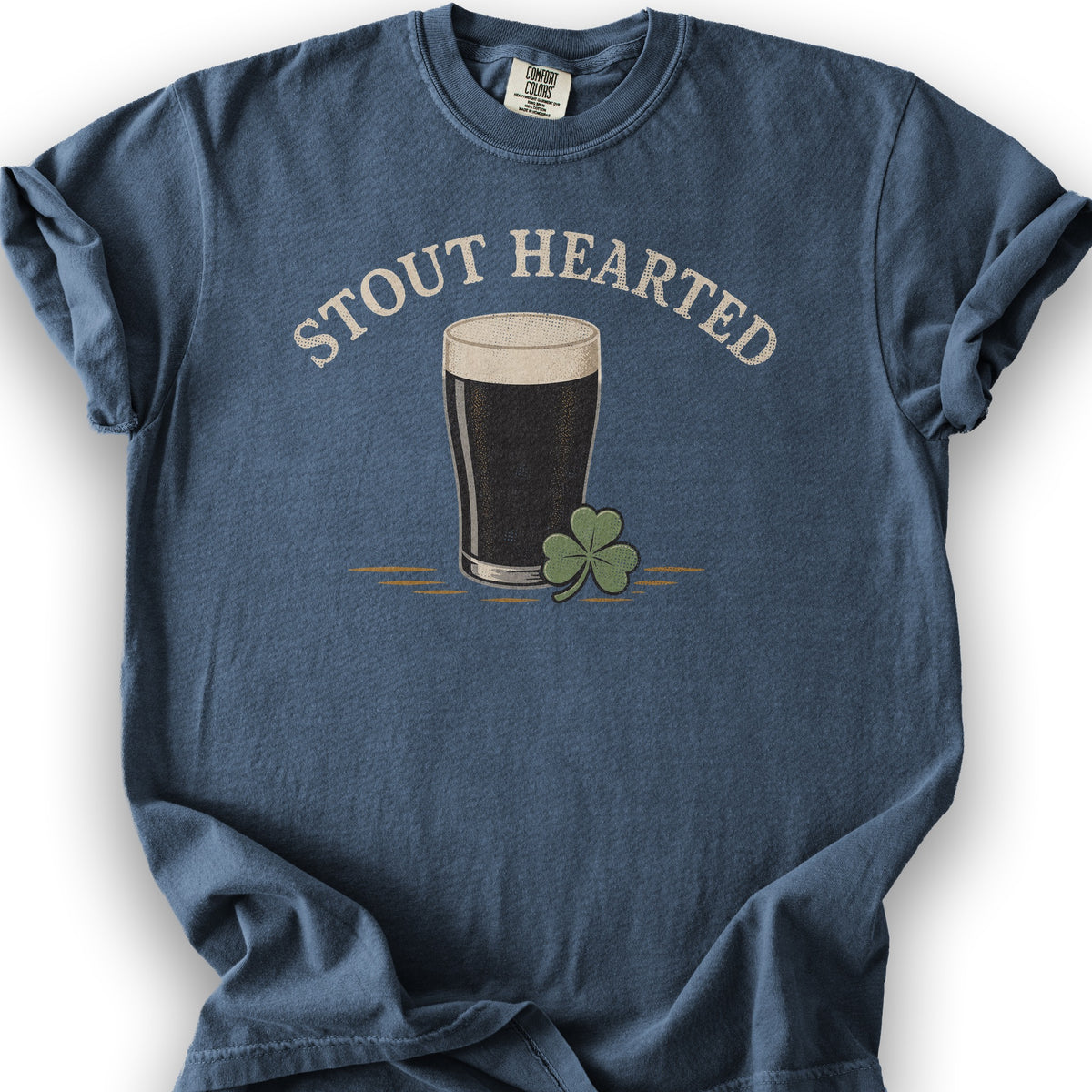 Stout Hearted T-Shirt - Denim