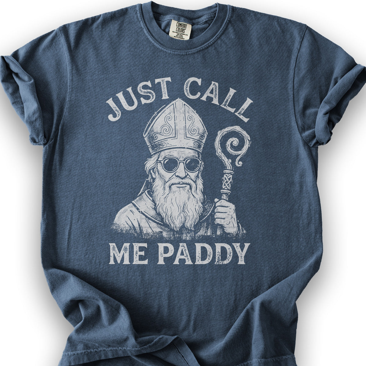 Just Call Me Paddy T-Shirt - Denim