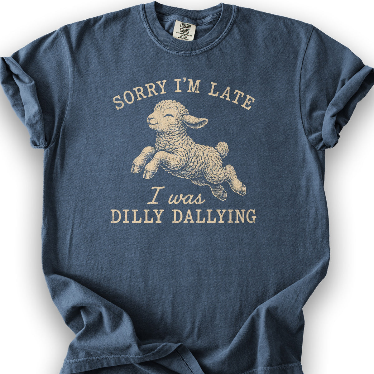 Dilly Dallying T-Shirt - Denim