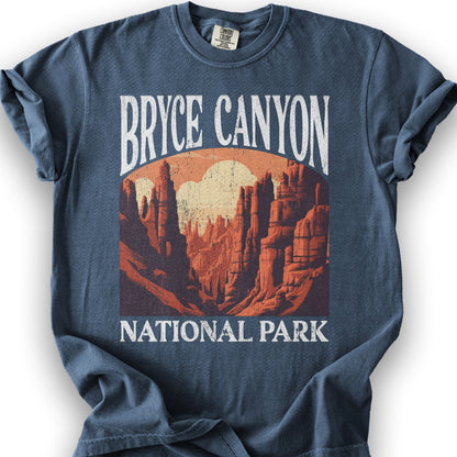 Bryce Canyon National Park "Big and Bold" T-Shirt - Denim