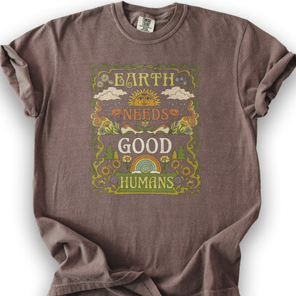 Good Humans T-Shirt - Espresso