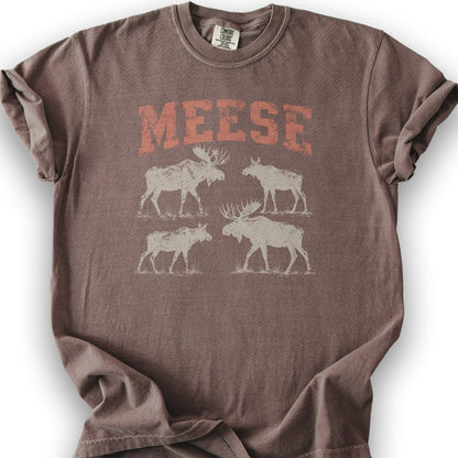 Meese Varsity T-Shirt - Espresso