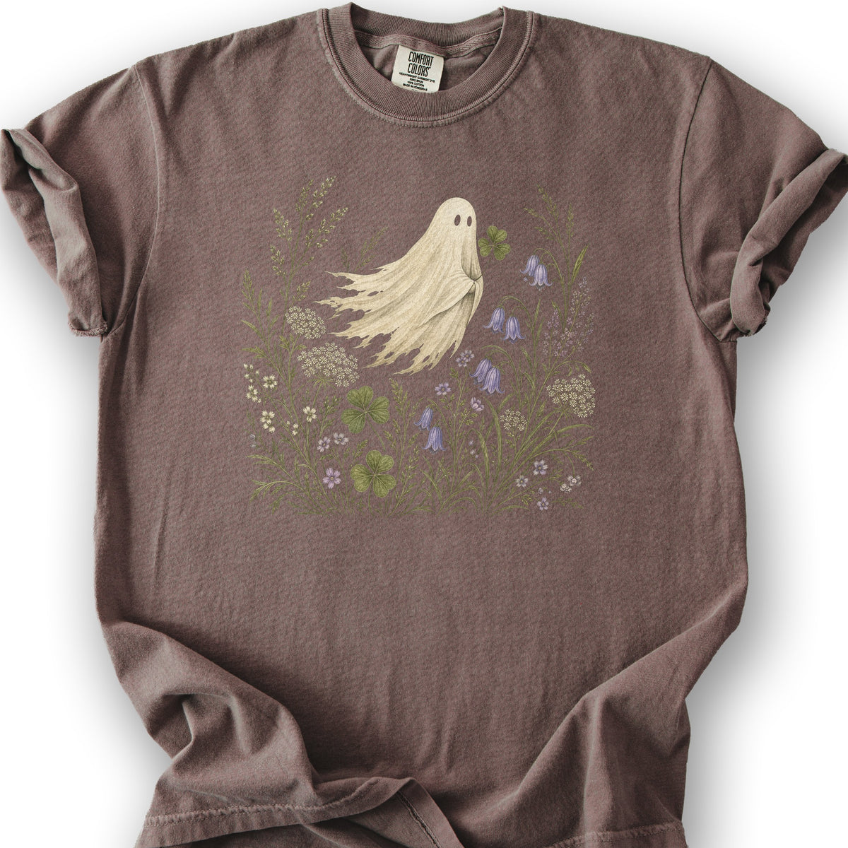Shamrock Ghost T-Shirt - Espresso