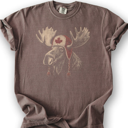 Canada Moose Cap T-Shirt - Espresso