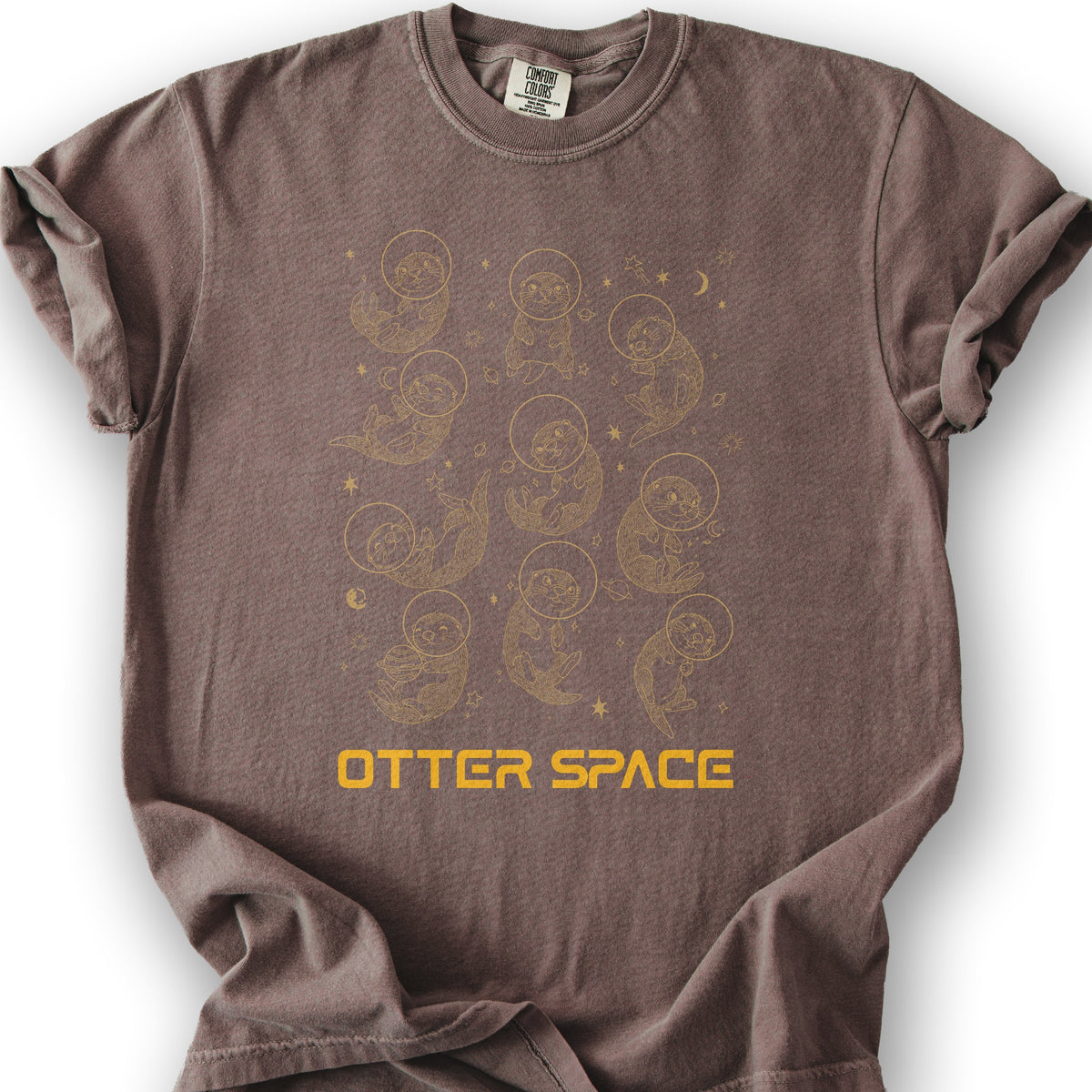 Otter Space T-shirt - Espresso