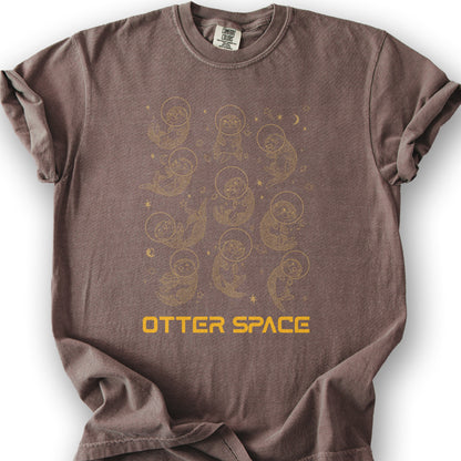 Otter Space T-shirt - Espresso