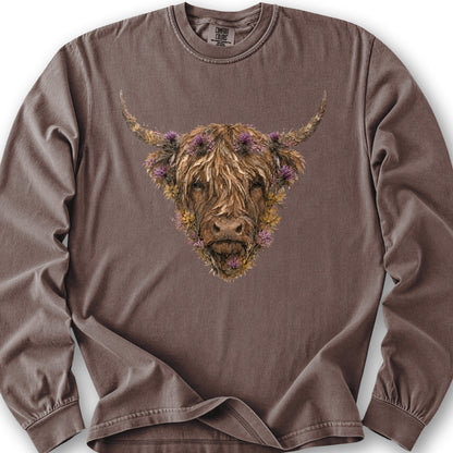 Floral Thistle Coo Long Sleeve Shirt
