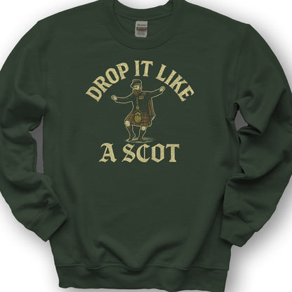Drop It Like a Scot Sweatshirt - Forest Green