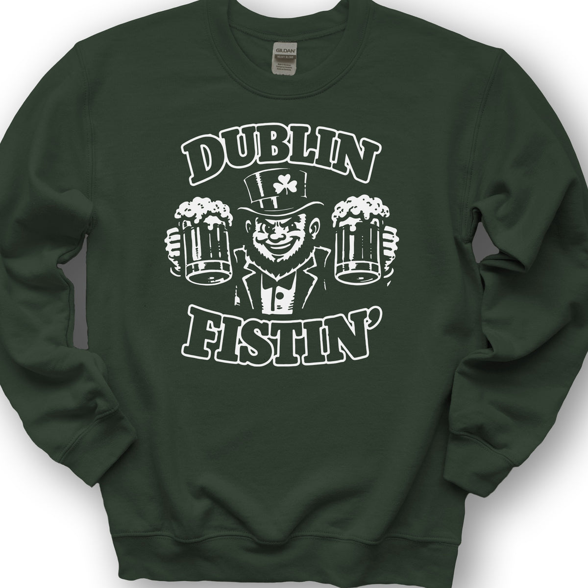 Dublin Fistin Sweatshirt - Forest Green