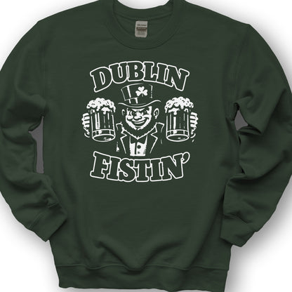 Dublin Fistin Sweatshirt - Forest Green