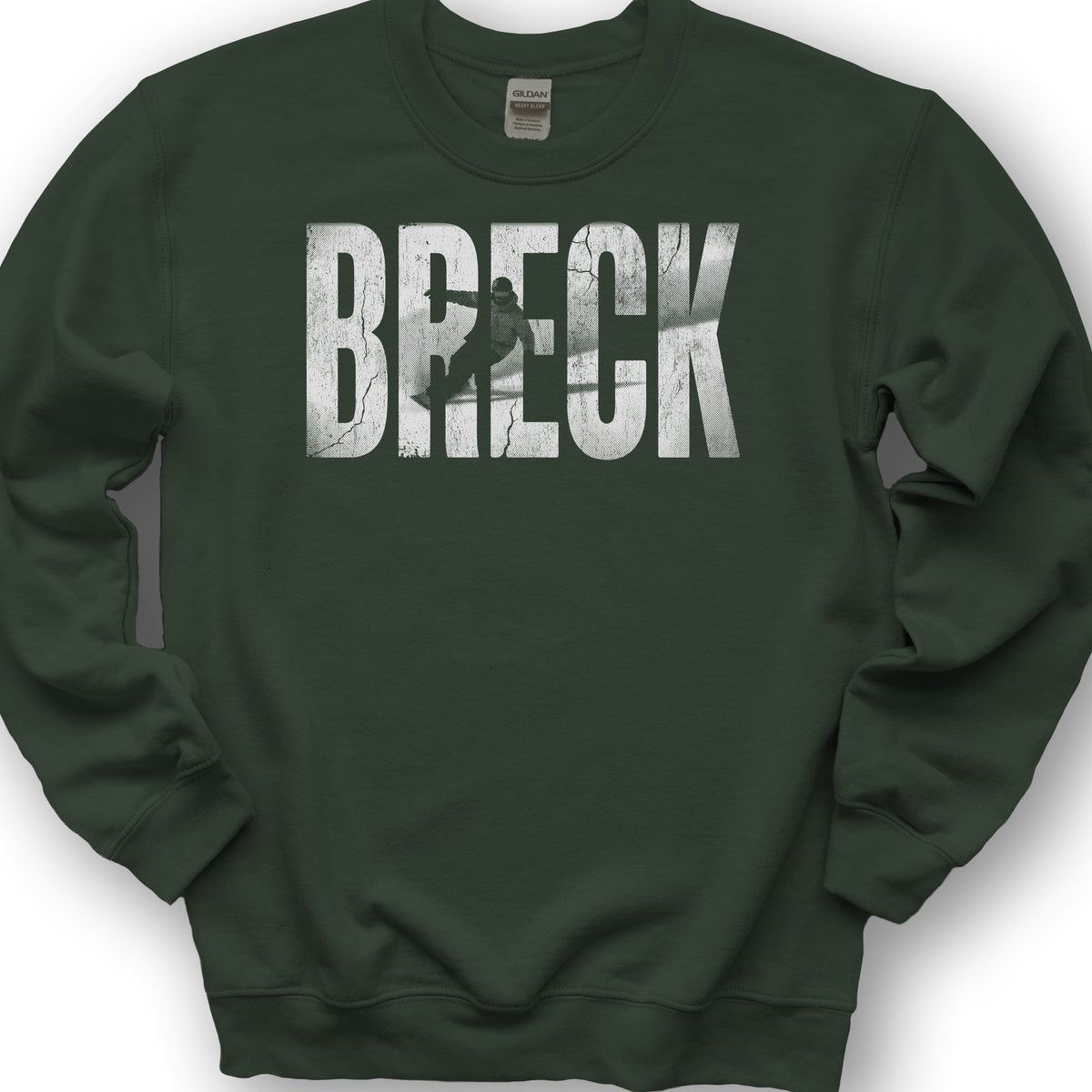 BRECK Snowboard Sweatshirt - Forest Green