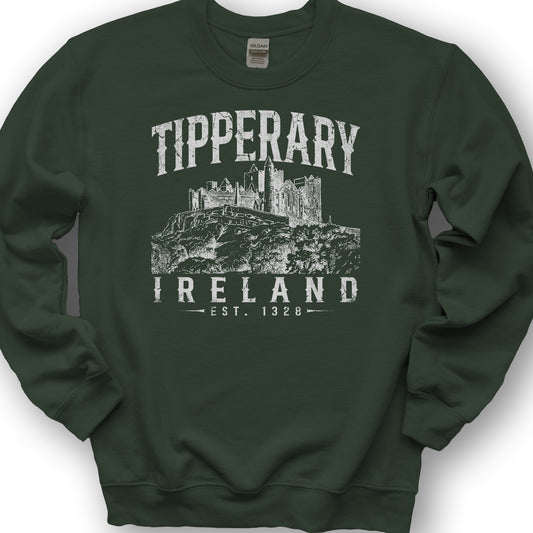 Tipperary Ireland Vintage Sweatshirt - Forest Green