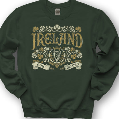 Ireland Forever Sweatshirt - Forest Green